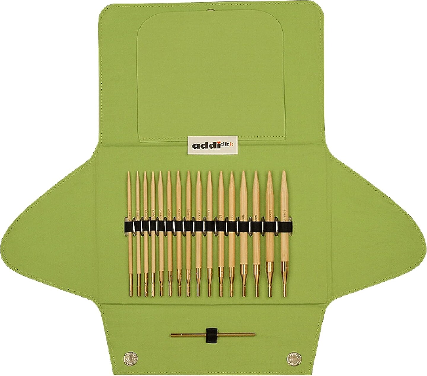 Skacel by Addi AddiClick Bamboo Interchangeable Circular Knitting Needle Set