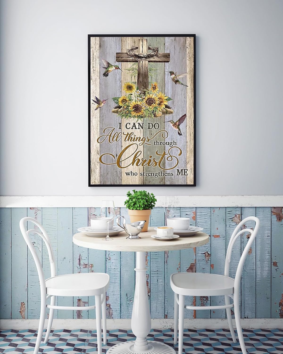 Christ Cross Diamond Painting Kits for Adults Beginners, 5D Jesus Religious Inspirational Diamond Art Kits, DIY Full Round Drill Paint with Diamonds Dots, Home Wall Decor 12 x 16 Inch