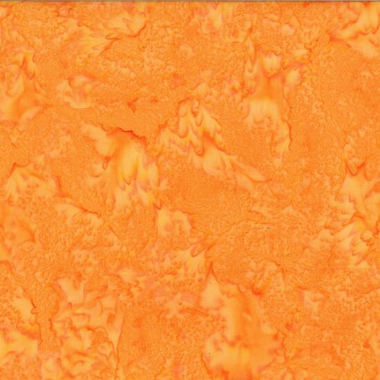 Fabric Hoffman Cantaloupe Watercolor Batiks by the Quarter Yard 1895-689