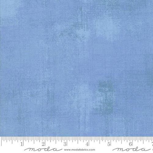 Fabric Moda Powder Blue Grunge Basics by the Quarter Yard 30150-347