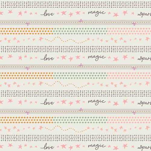 Fabric Art Gallery Magic Bound 2.5" Edition by the Quarter Yard BIN25101