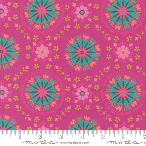 Fabric Moda Passion Fruit Mandala Parlor by the Quarter Yard 11964-22