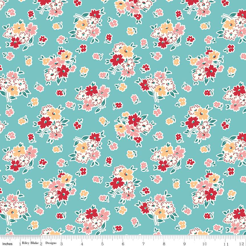 Fabric Riley Blake Cottage Nettie Bee Vintage by the Quarter Yard C13073-COTTAGE