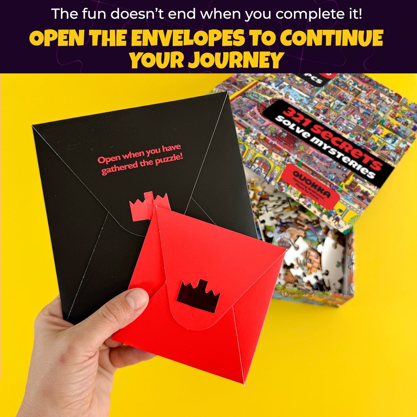 QUOKKA 1000 Piece Puzzle for Adults and Teens – Hotel Wildeluxe