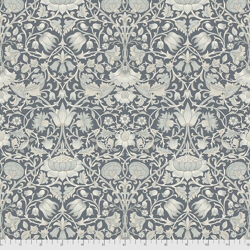 Fabric FreeSpirit Morris & Co. Ink Pure Lodden by the Quarter Yard PWWM067.INK