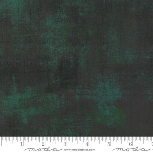 Fabric Moda Christmas Green Grunge Basics by the Quarter Yard 30150-308
