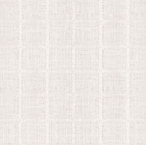 1 Yard Ivory Windowpane Plaid Linen Durable Craft Fabric 56&#x22; Width
