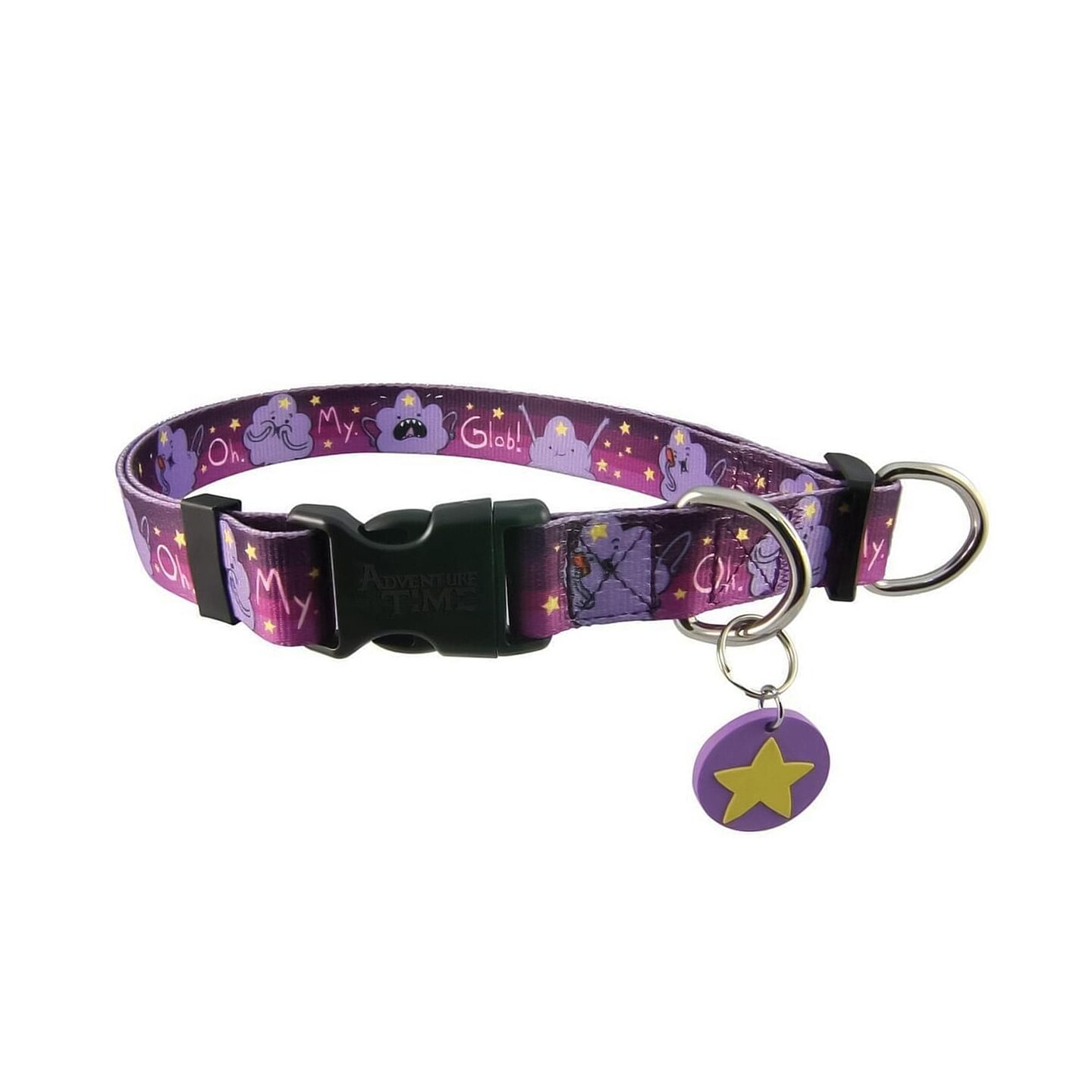 Adventure Time Lumpy Space Princess OMGlob Adjustable Nylon Dog Collar
