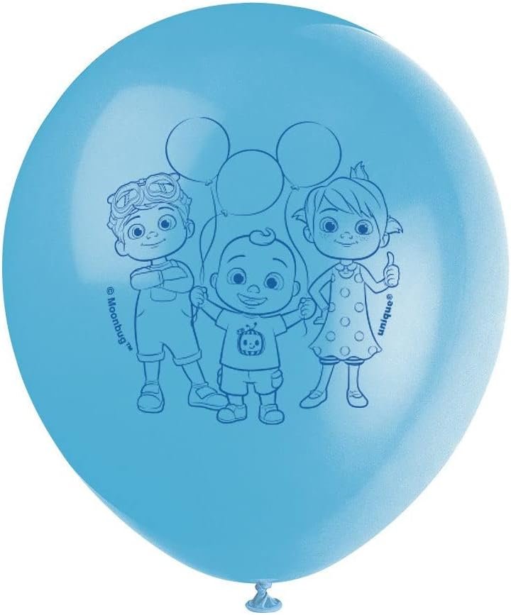 Cocomelon 12&#x22; Latex Balloons - 8ct