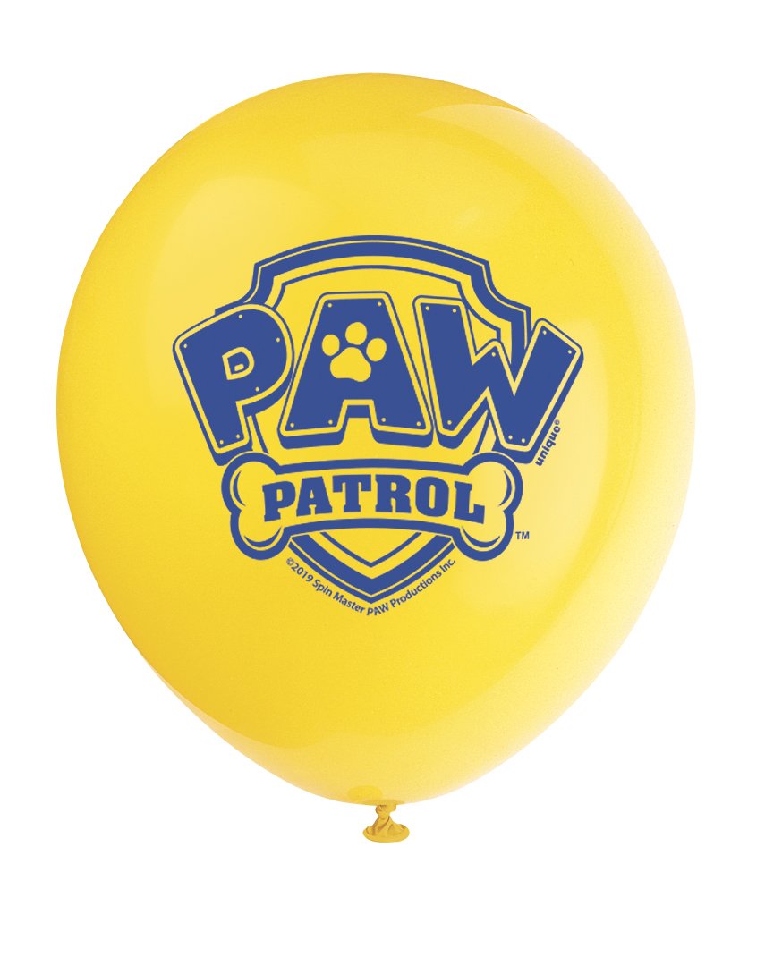 Paw Patrol 12&#x22; Latex Balloons - 8ct