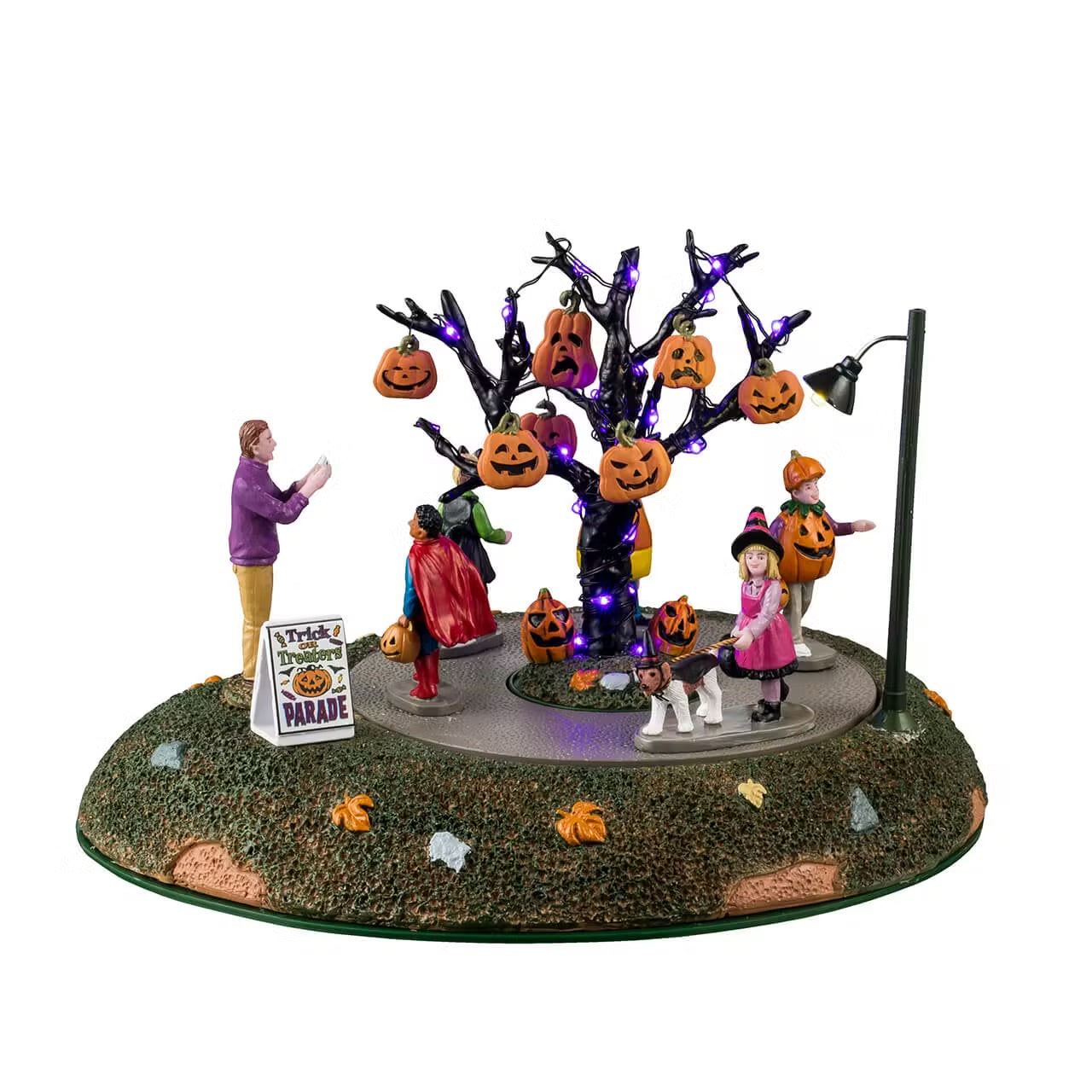 Lemax Spooky Town Halloween Village Accessory: Trick Or Treaters Parade