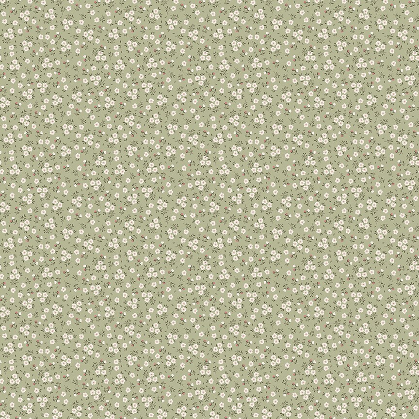 Ditsy in Sage (c16126-sage) | Anne of Green Gables | Riley Blake Designs | Riley Blake