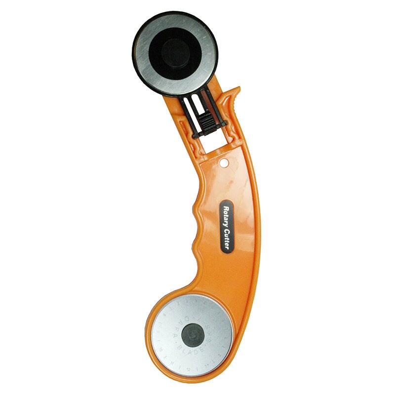 Excel Blades - Large Rotary Cutter with 2 Replacement Blades, 45mm Precision Fabric Cutter