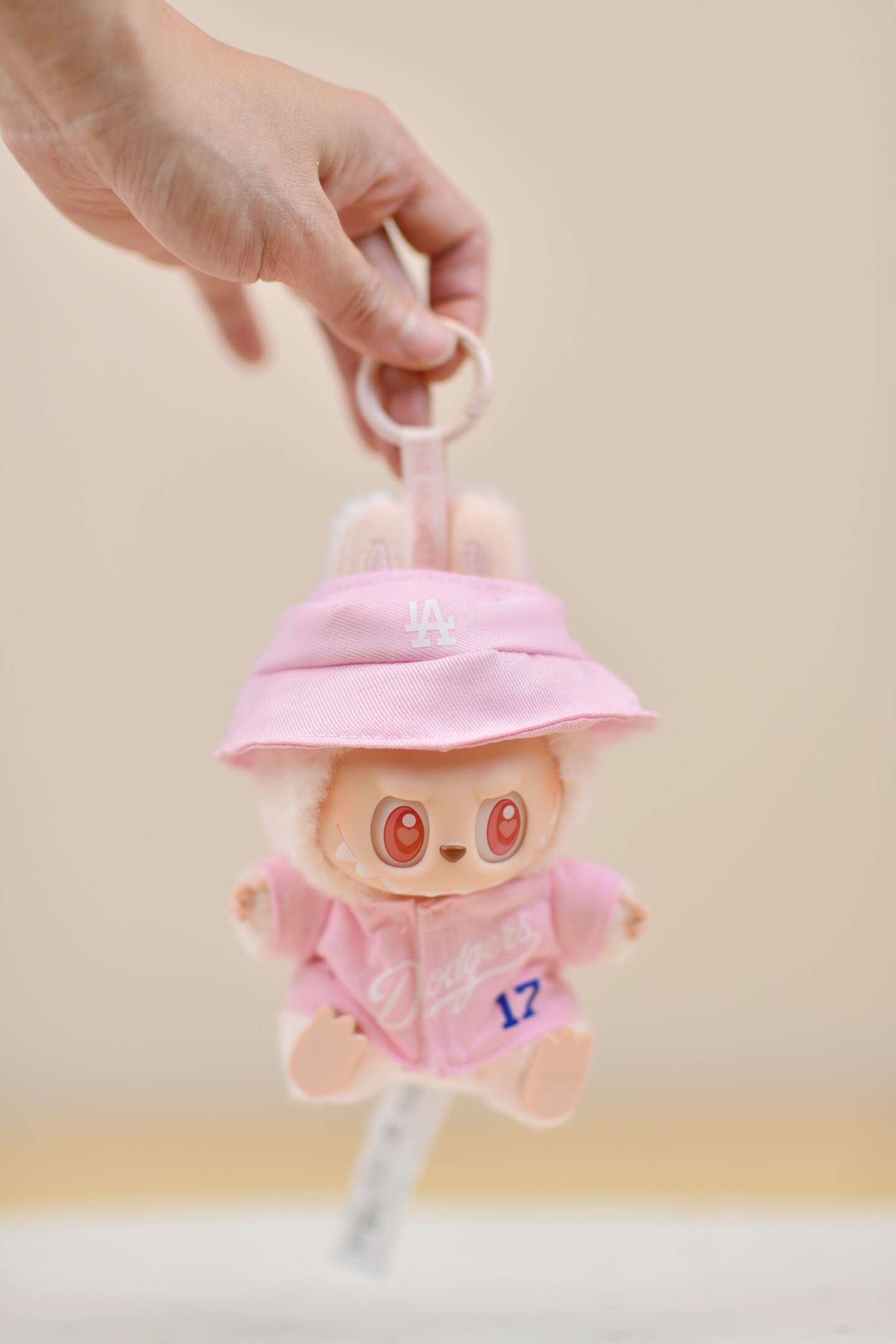 Labubu Clothes L.A. Dodgers Ohtani 17 Jersey with Hat