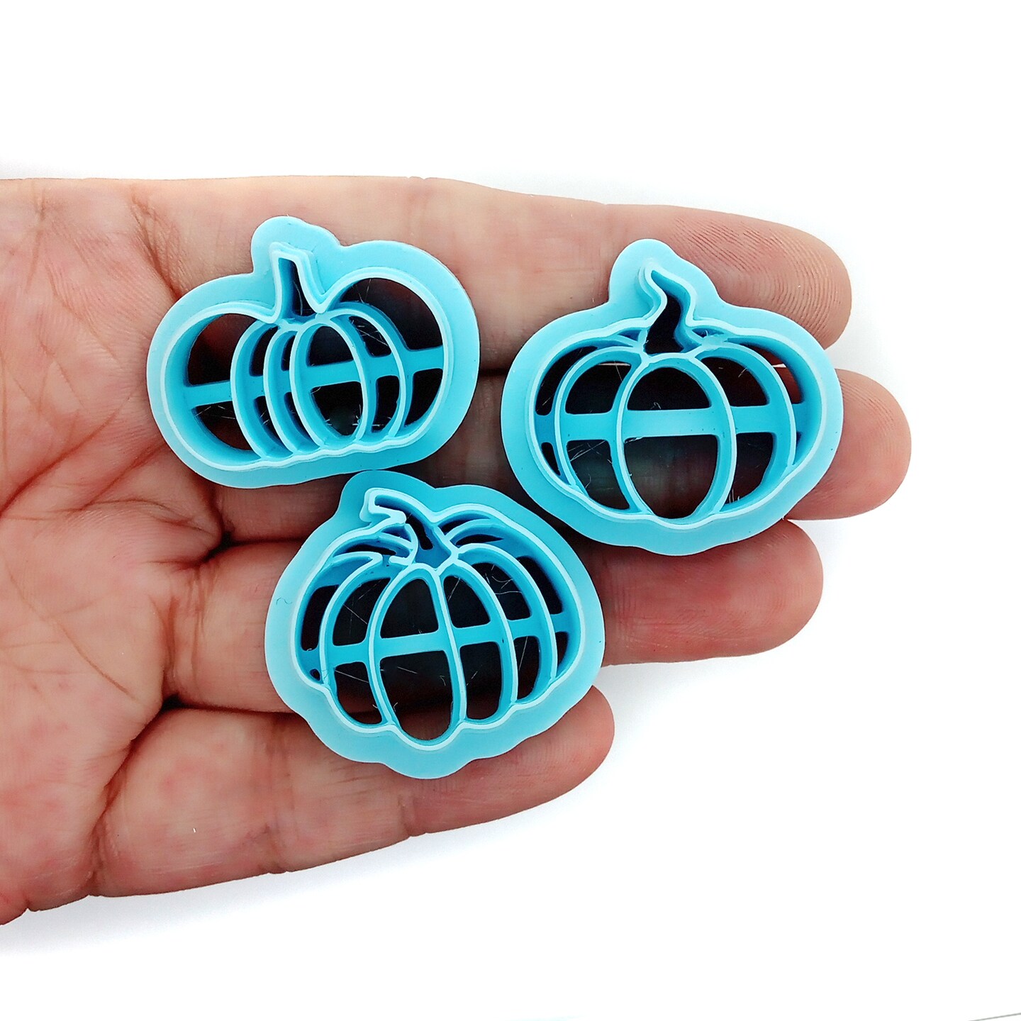 Pumpkin Clay Cutters for Fall or Halloween, 3 pc, Adorabilities