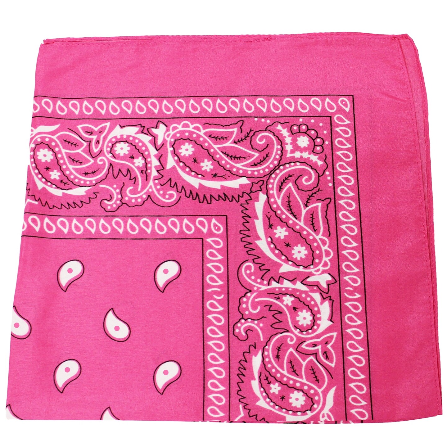 Uni Style Apparel 100% Cotton X-Large Paisley Double Sided Printed Bandana