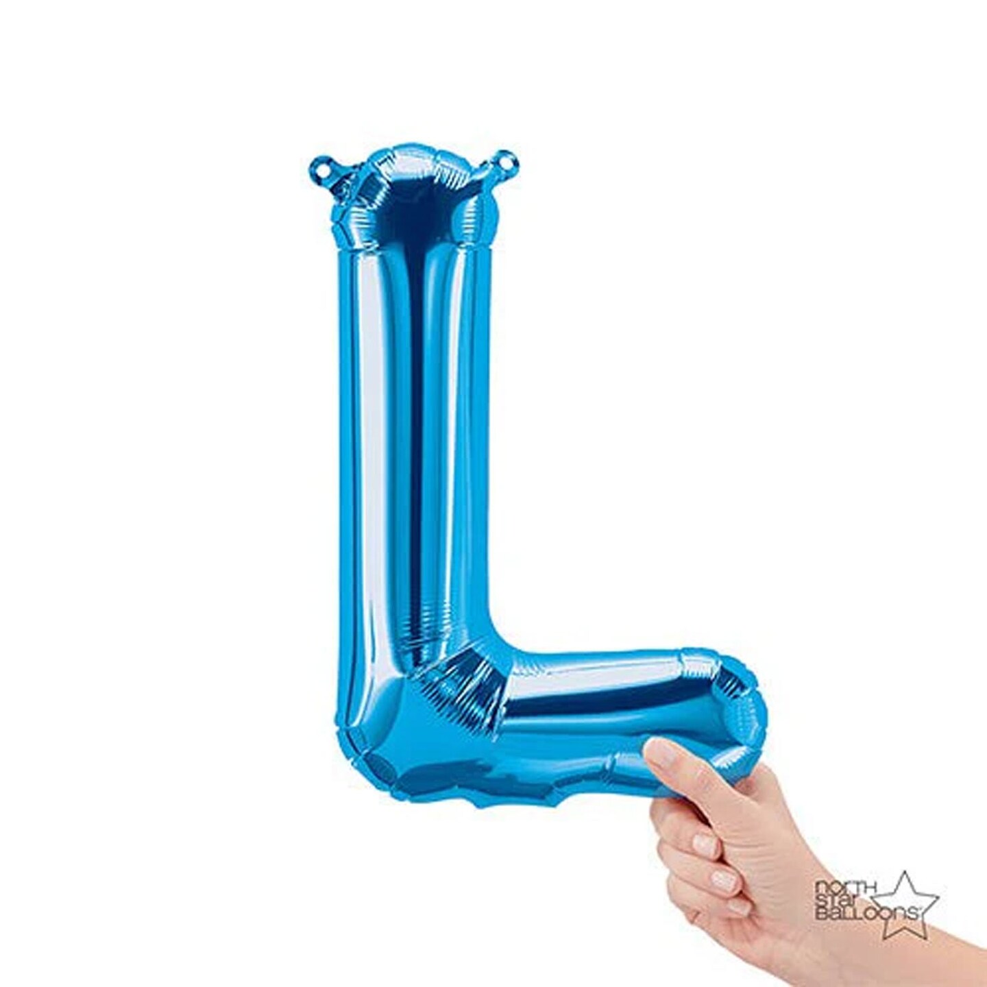 NorthStar Balloons&#xAE; 16 Inch Letter L Blue Air Fill Only