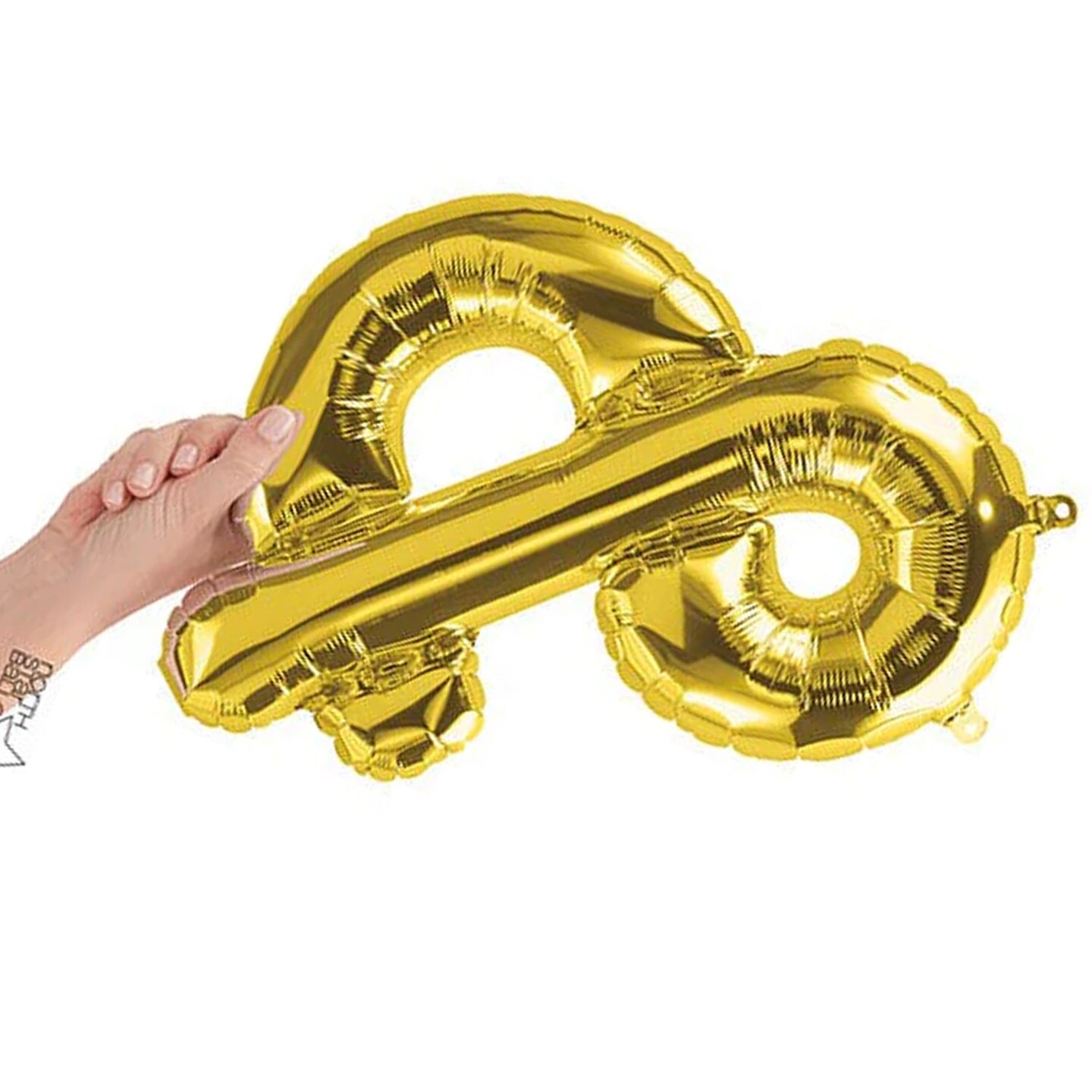 NorthStar Balloons&#xAE; 16 Inch Ampersand Gold Air Fill Only