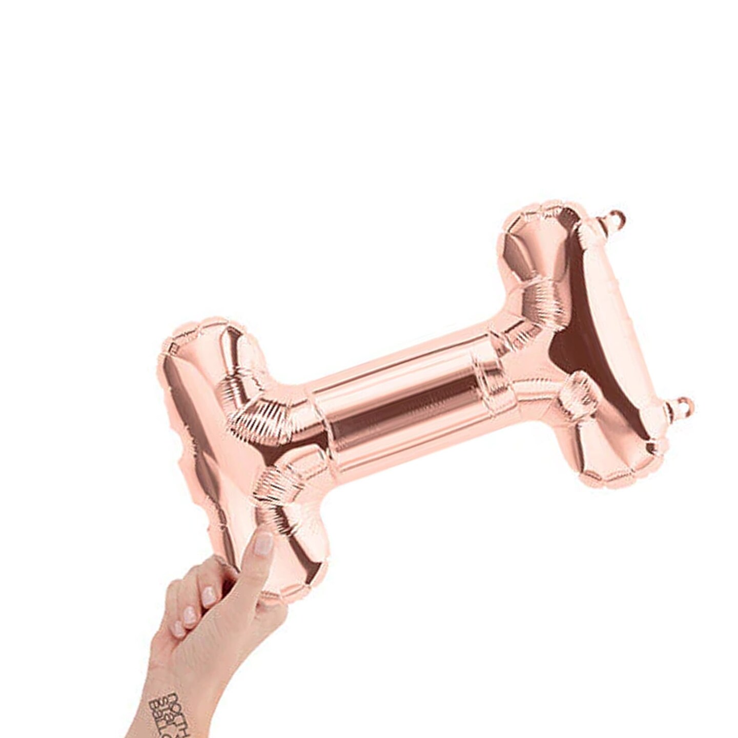 NorthStar Balloons&#xAE; 16 Inch Letter I Rose Gold Air Fill Only