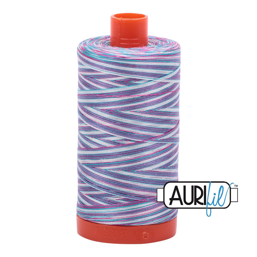 Berrylicious - Variegated (4647) | 50wt Large Spool (1300M / 1422Y) | Aurifil Thread