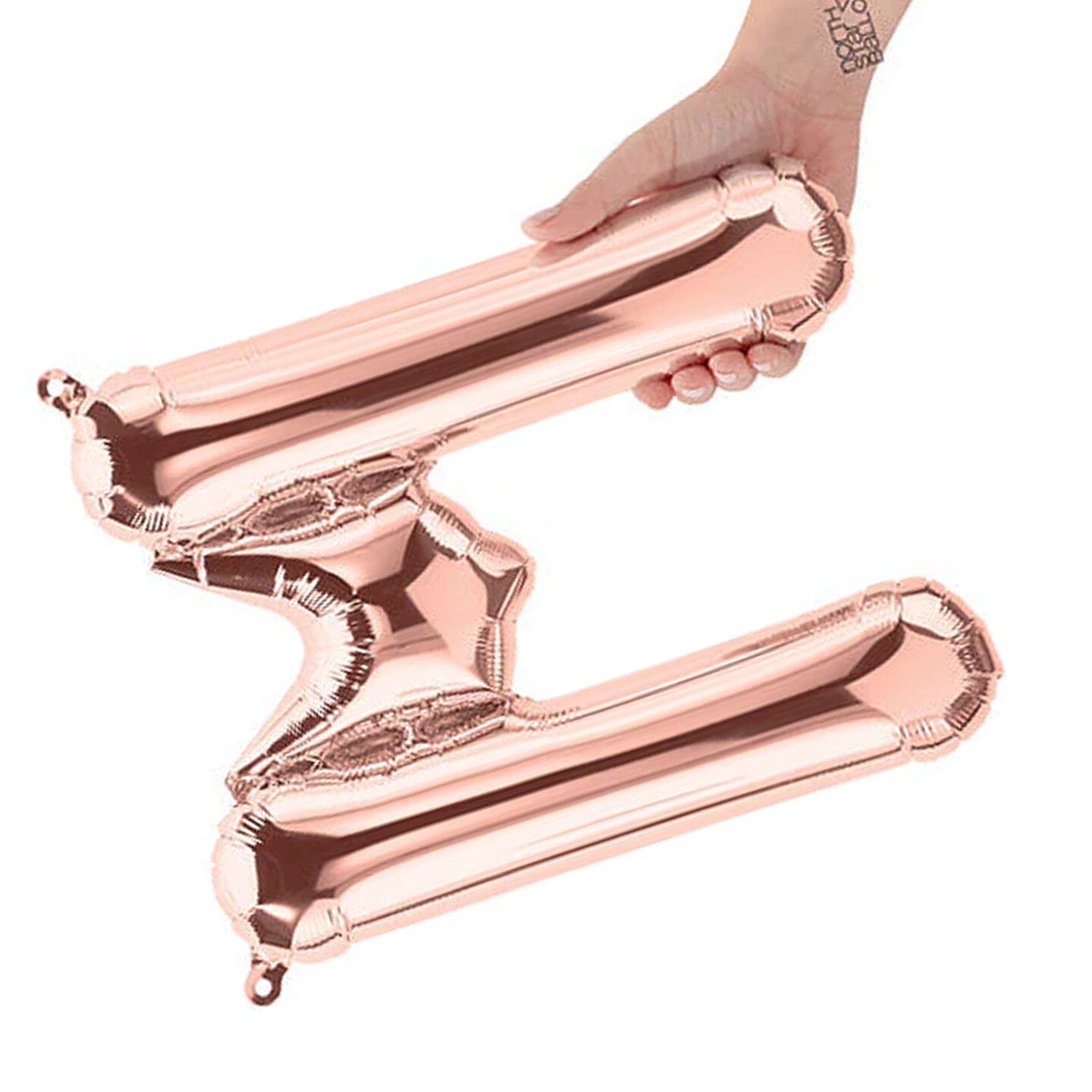 NorthStar Balloons&#xAE; 16 Inch Letter M Rose Gold Air Fill Only