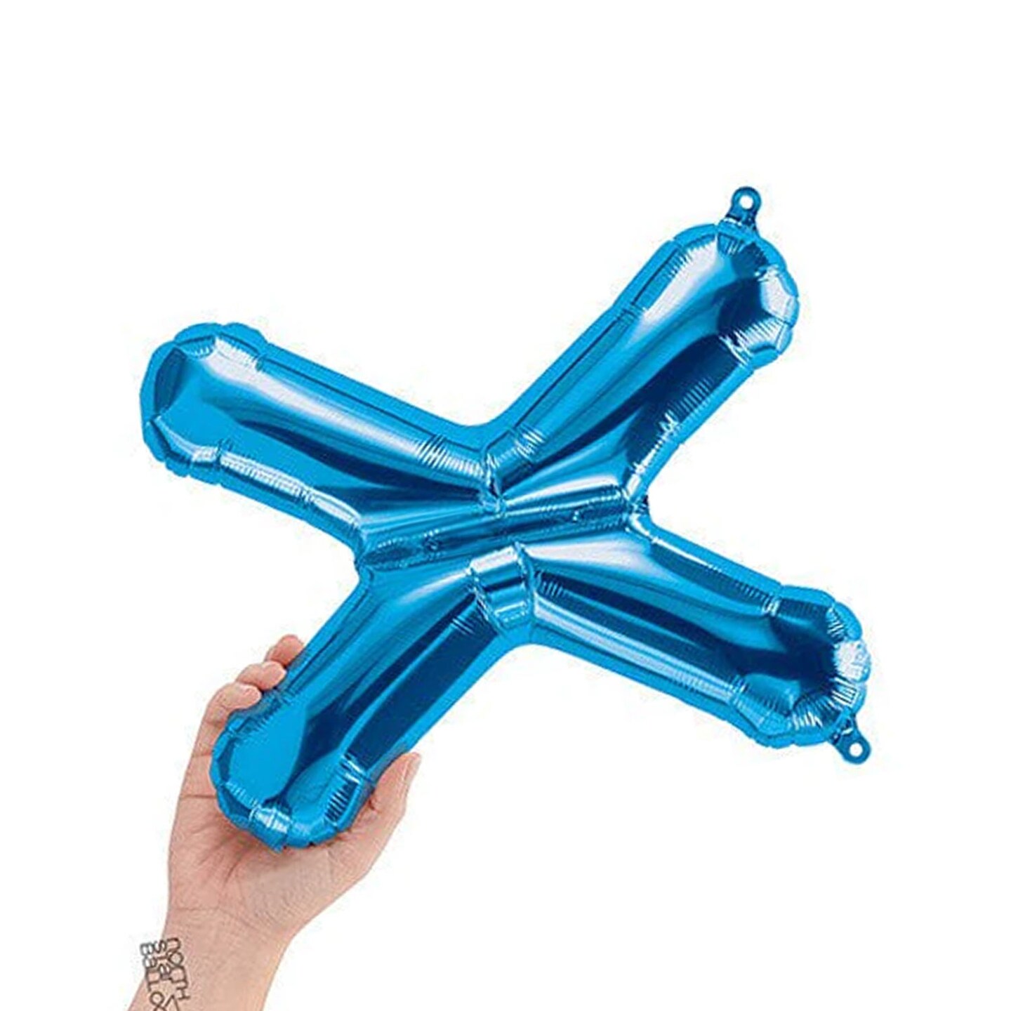 NorthStar Balloons&#xAE; 16 Inch Letter X Blue Air Fill Only
