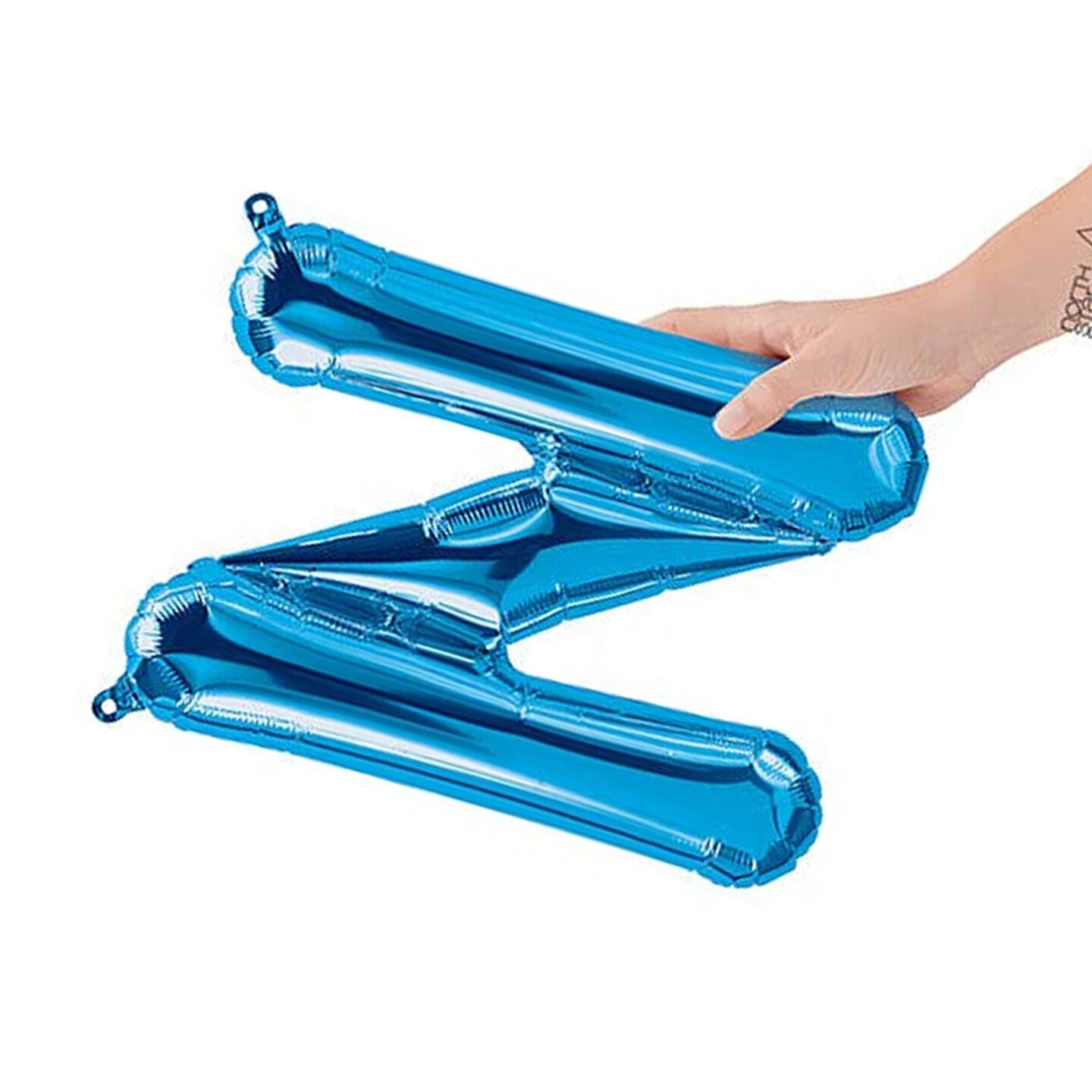 NorthStar Balloons&#xAE; 16 Inch Letter N Blue Air Fill Only