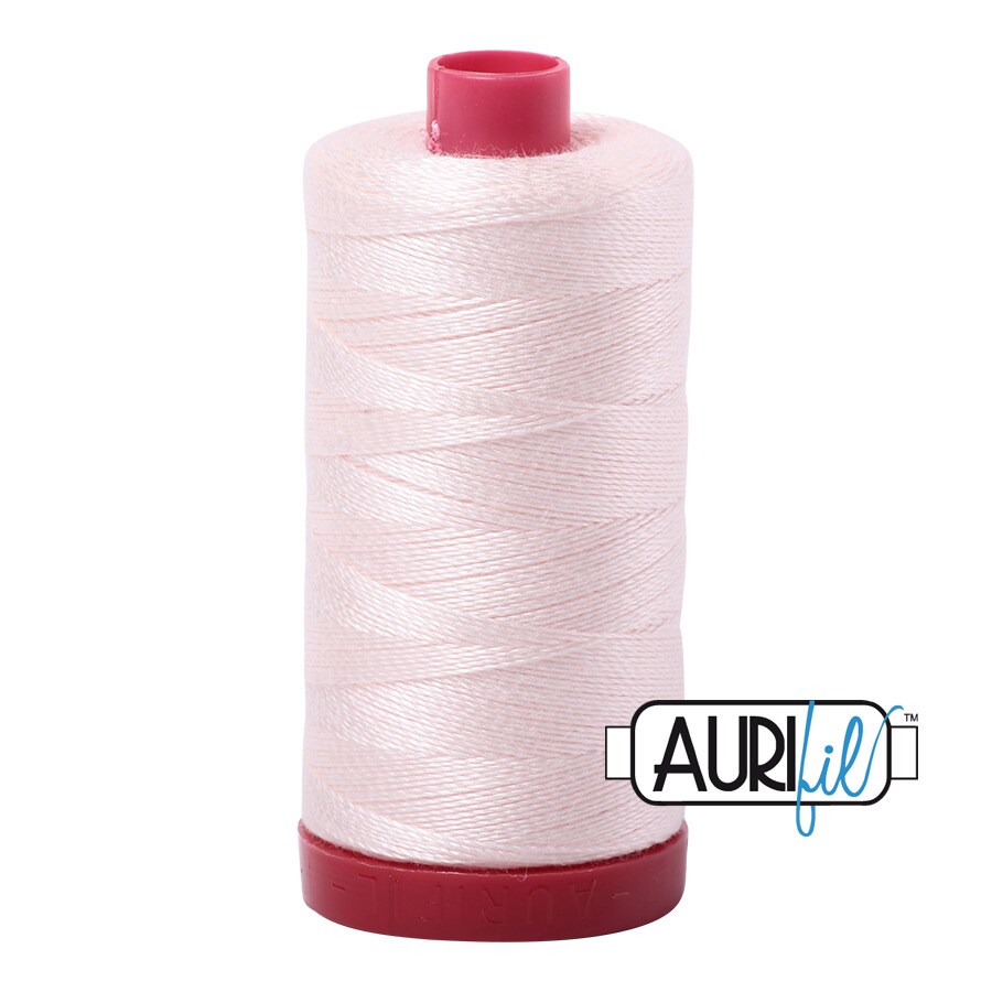 Oyster (2405) | 12wt Large Spool (325M / 356Y) | Aurifil Thread