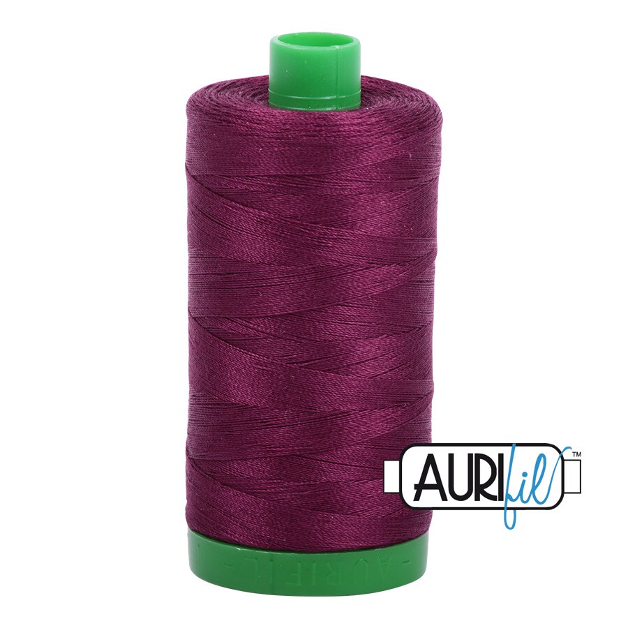 Plum (4030) | 40wt Large Spool (1000M / 1094Y) | Aurifil Thread