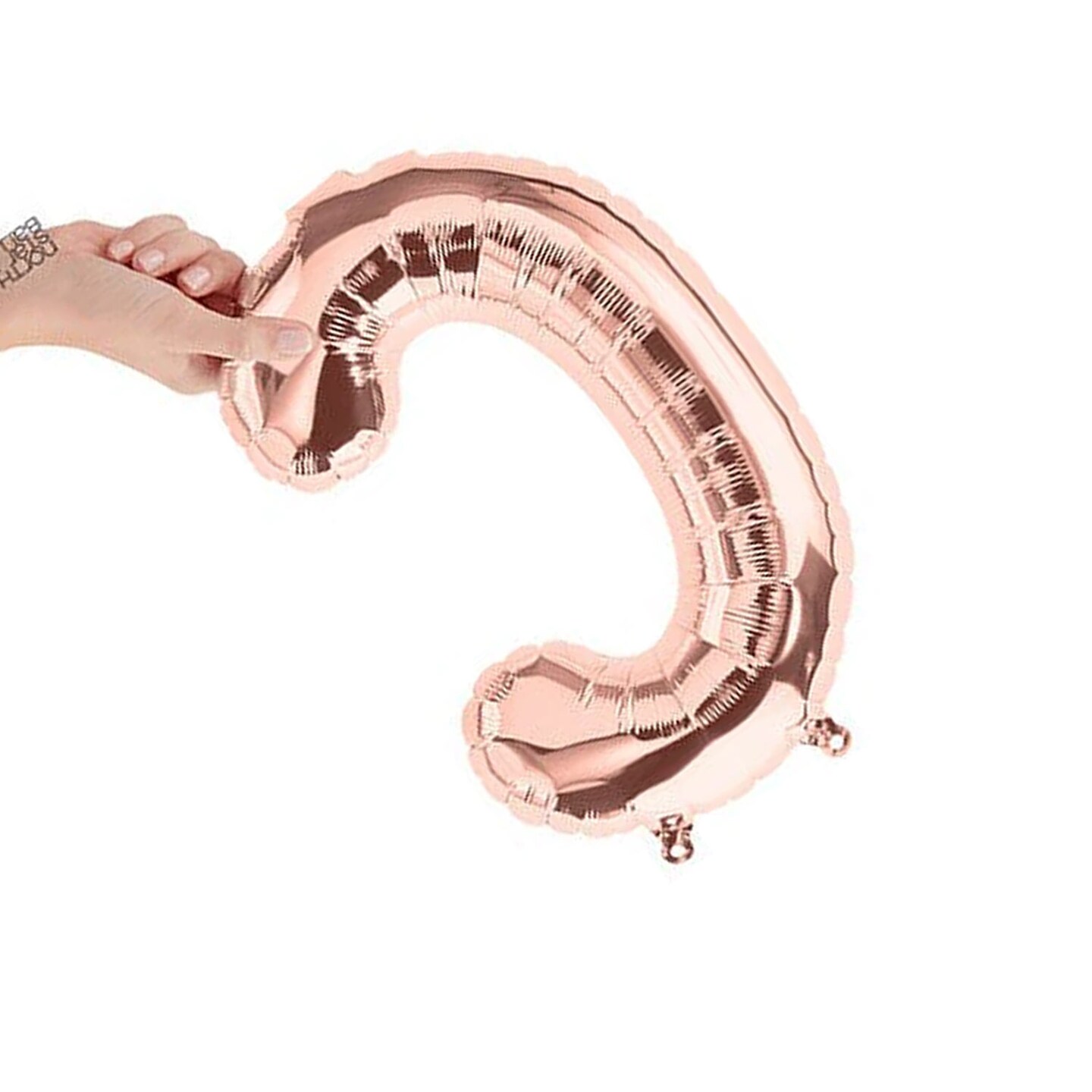 NorthStar Balloons&#xAE; 16 Inch Letter C Rose Gold Air Fill Only