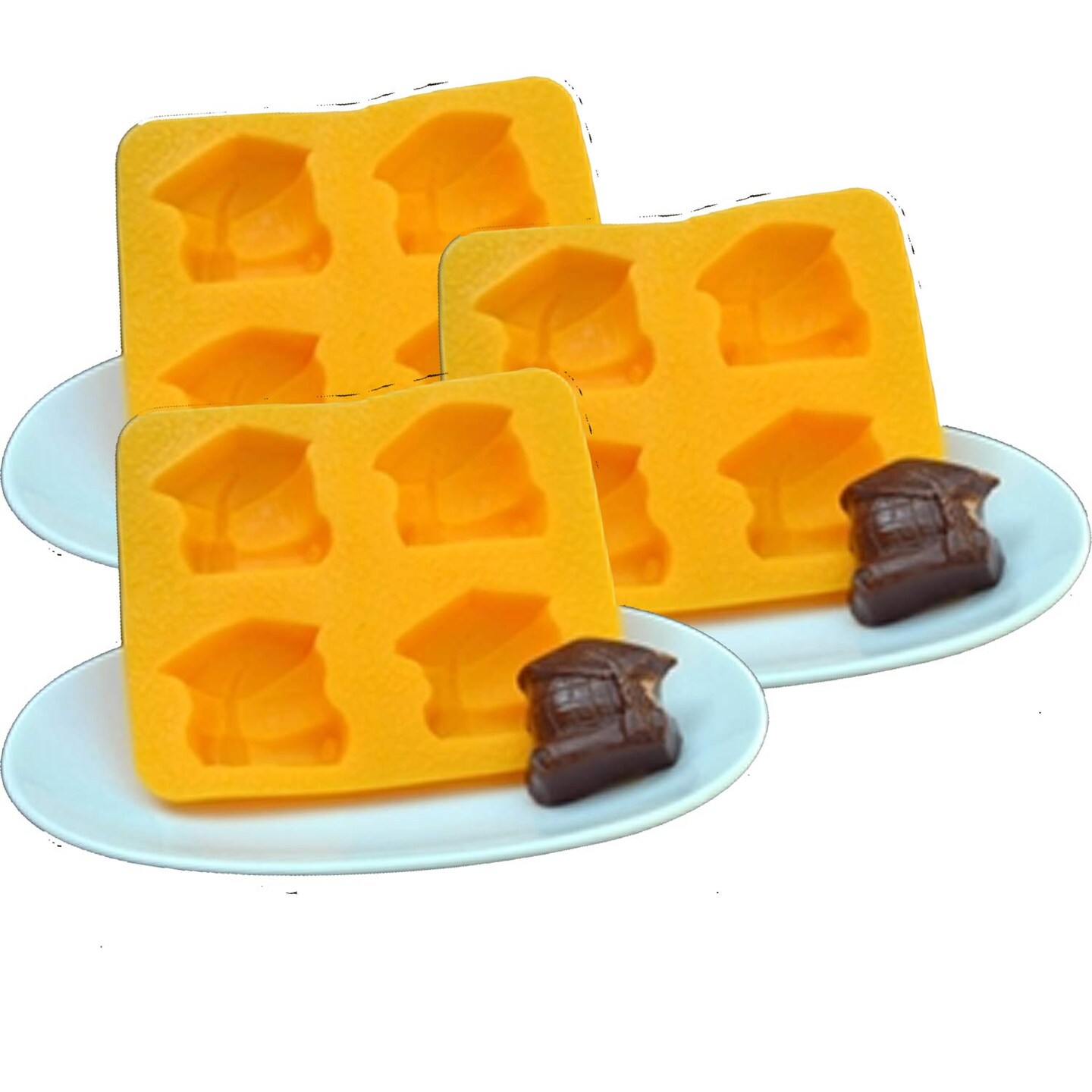 Graduation Globe Flexible Chocolate Mold for Unique Graduation Treats
