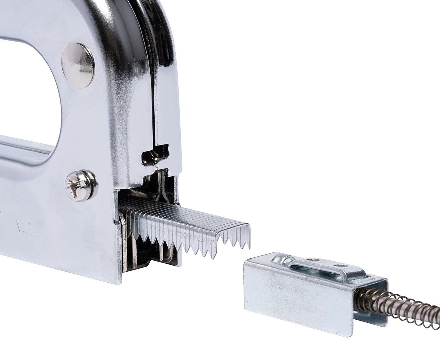 T50 Heavy Duty Staple Gun for Upholstery, Wood, Crafts, DIY and Professional Uses, Manual Stapler Uses 1/4&#x201D;, 5/16&#x201D;, 3/8&#x22;, 1/2&#x22;, or 9/16&#x201D; Staples