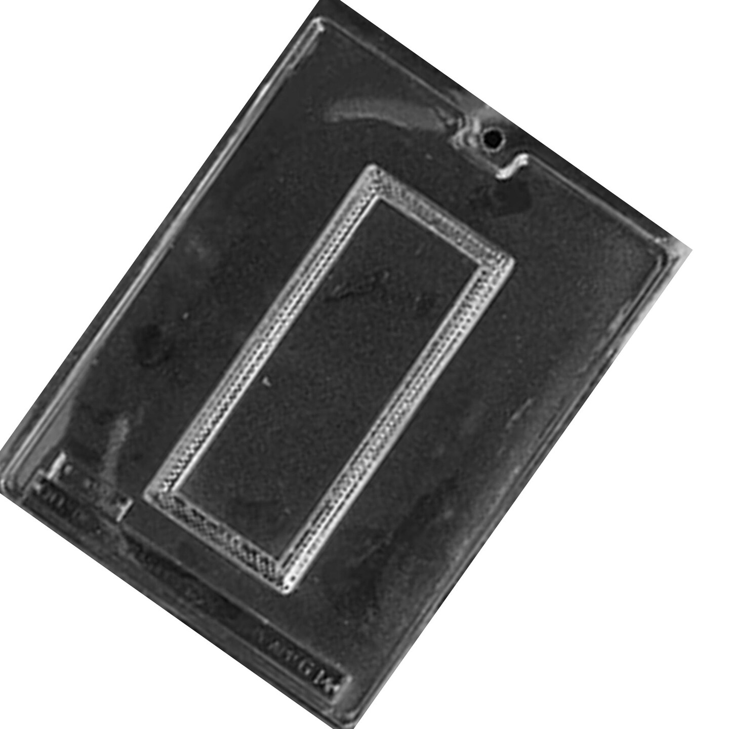 Plain Greeting Card Chocolate Mold for Custom Messages