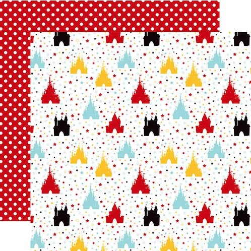 Echo Park Magical Adventure 2 Happiest Place 12x12 Double-Sided Paper