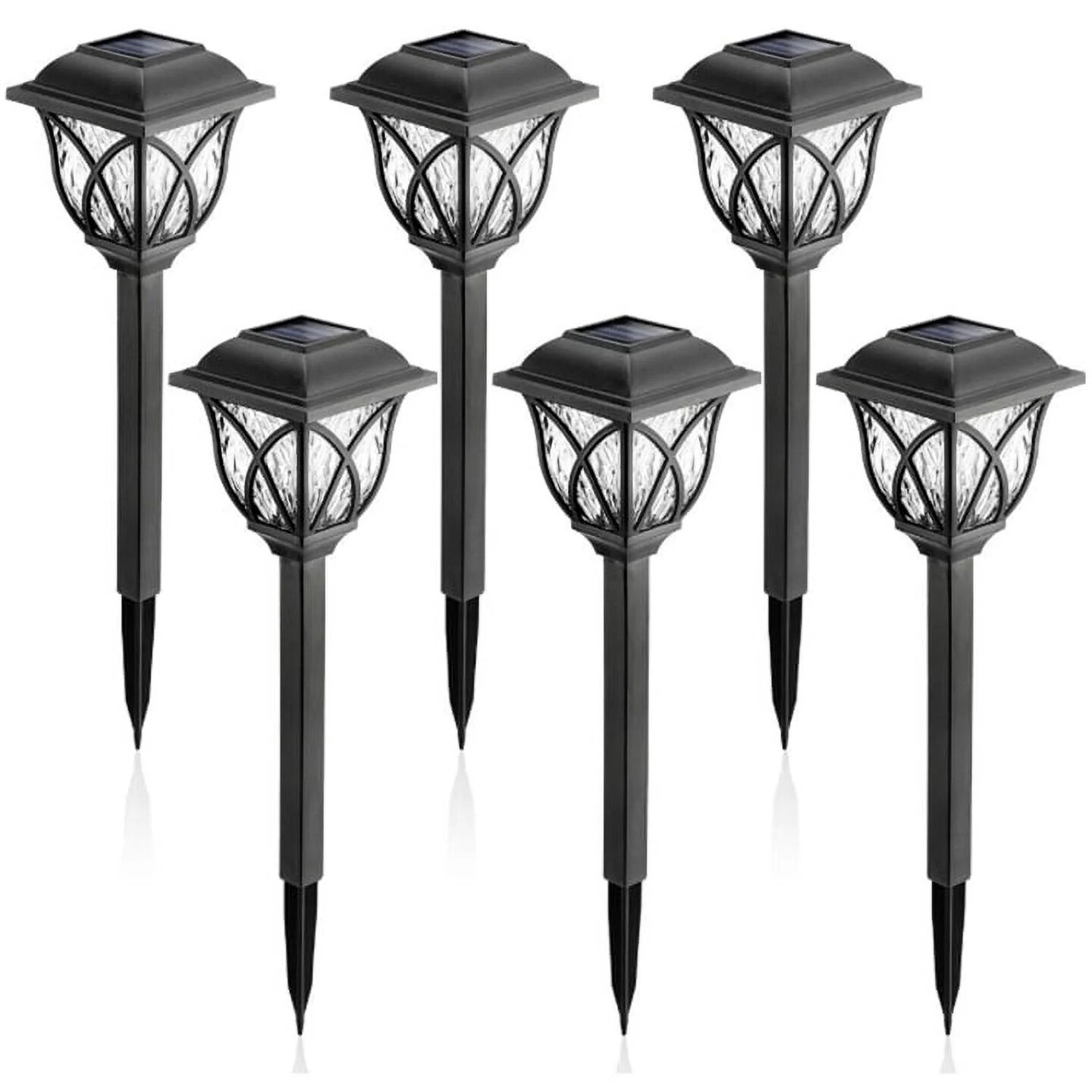 Solar Outdoor Garden Lights Led Stakes Landscape Yard Lawn Decorative Lights, Colored Lights