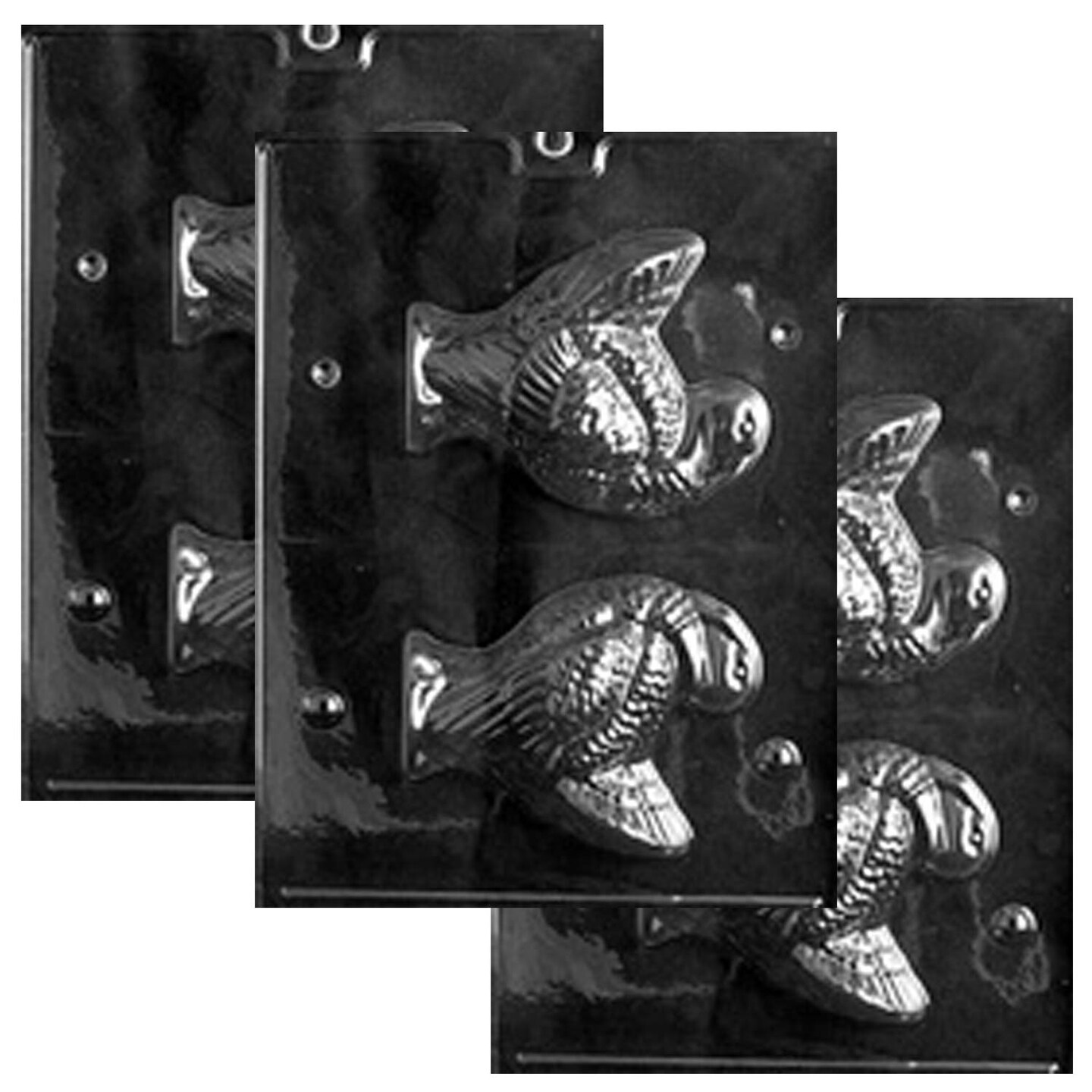 3D Large Turkey Chocolate Mold