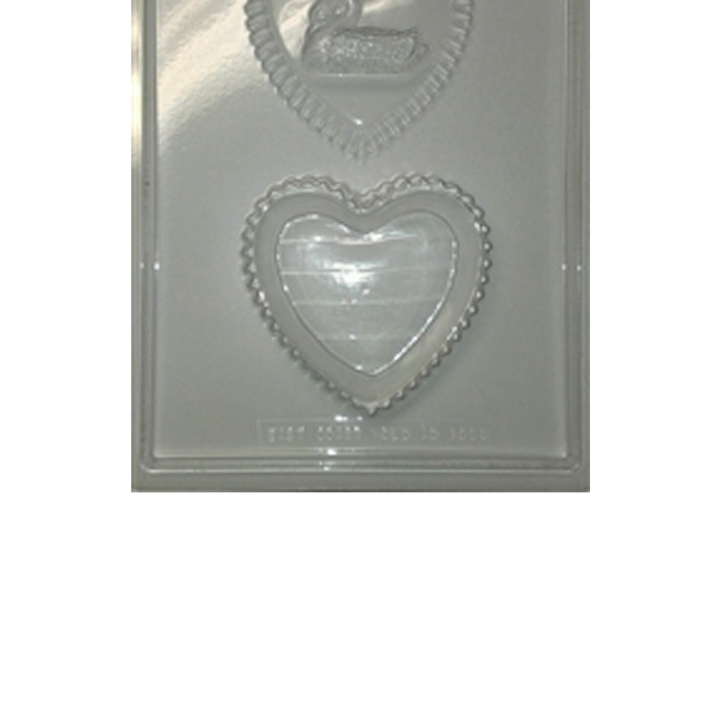 Heart with Swan Box Chocolate Mold for Elegant Treats