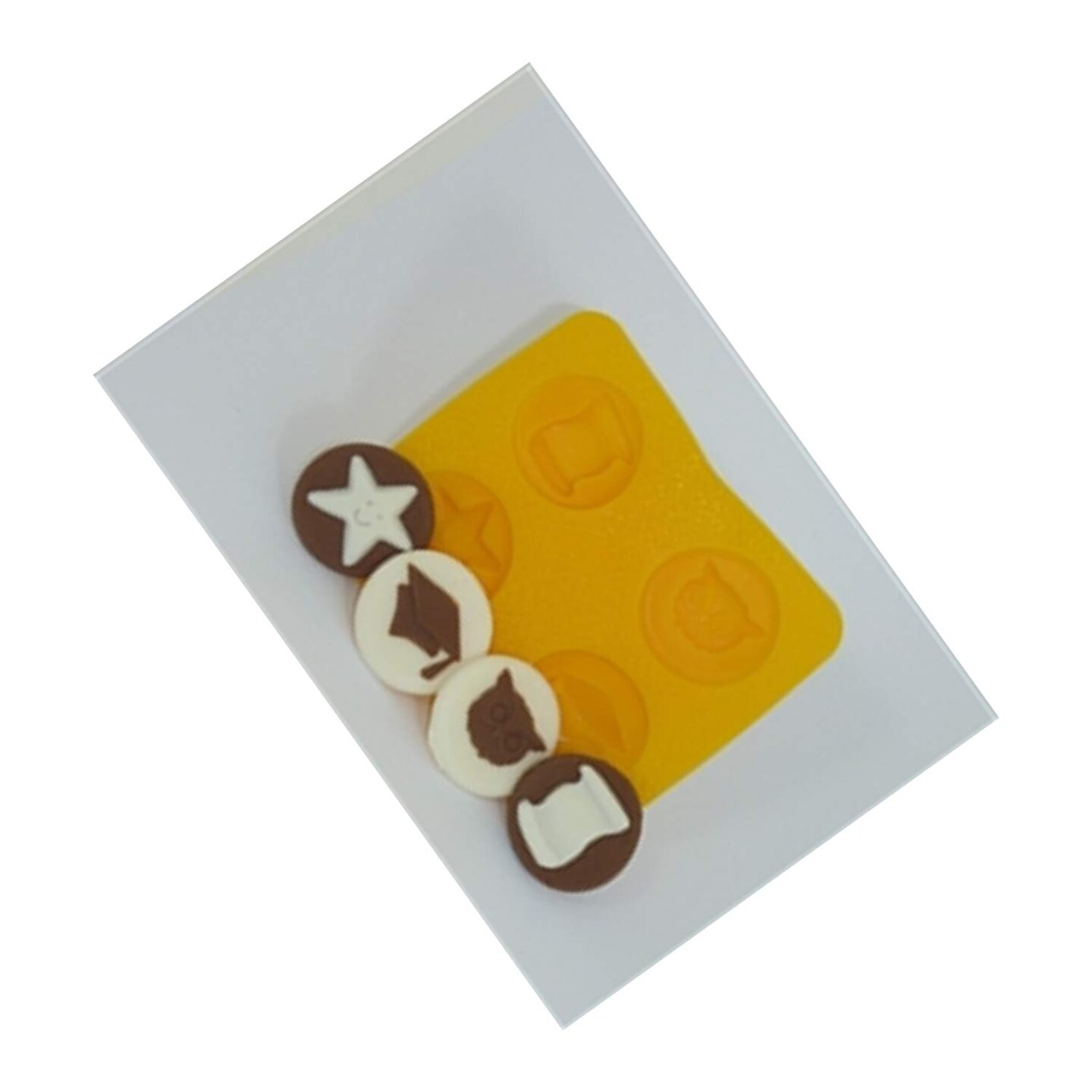Graduation Assortment Flexible Chocolate Mold for Celebration Treats