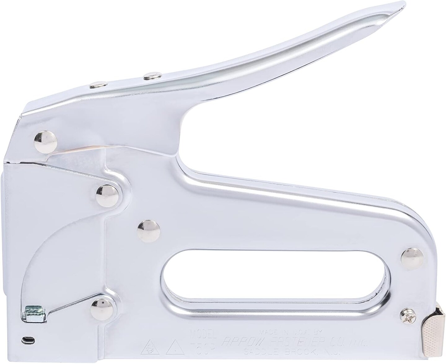 T50 Heavy Duty Staple Gun for Upholstery, Wood, Crafts, DIY and Professional Uses, Manual Stapler Uses 1/4&#x201D;, 5/16&#x201D;, 3/8&#x22;, 1/2&#x22;, or 9/16&#x201D; Staples