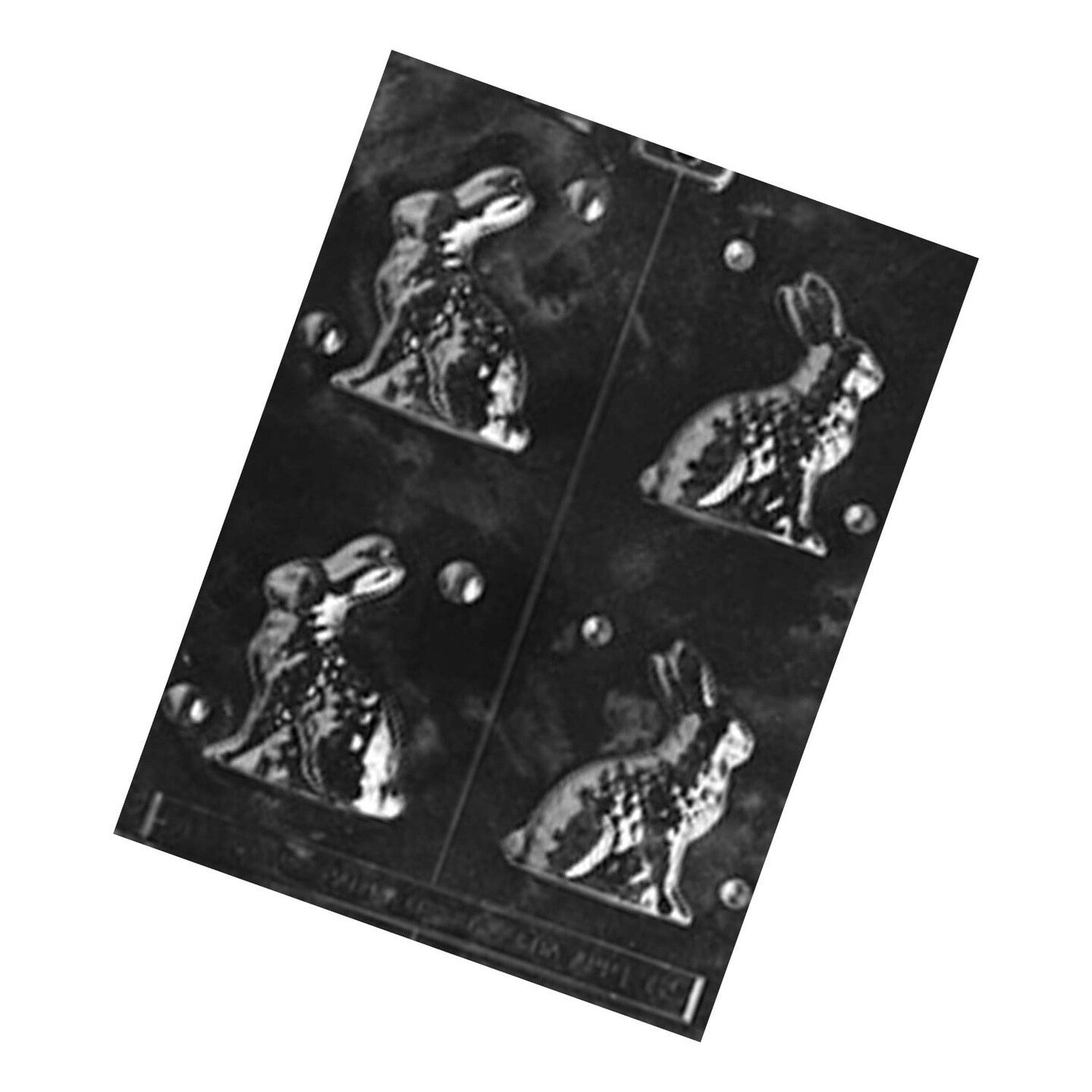 3D Small Sitting Easter Bunny Chocolate Mold