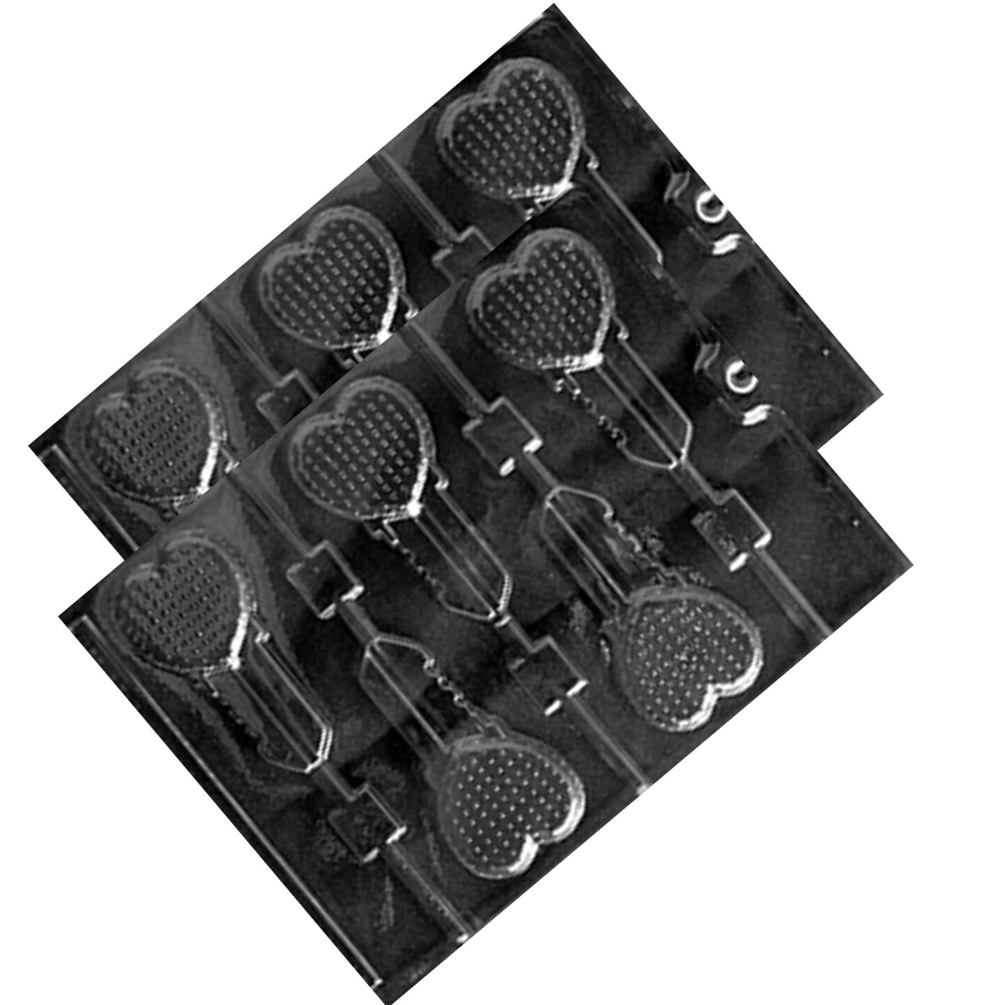 Key Heart Lolly Chocolate Mold