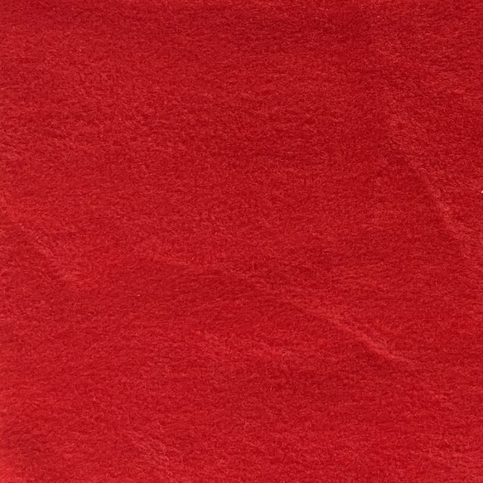 Christmas Solid Fleece No-Sew Throw Kit - Red/Forest Green (50x60)