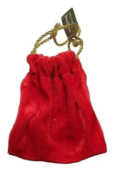 Santa Bag with a Lump Of Coal