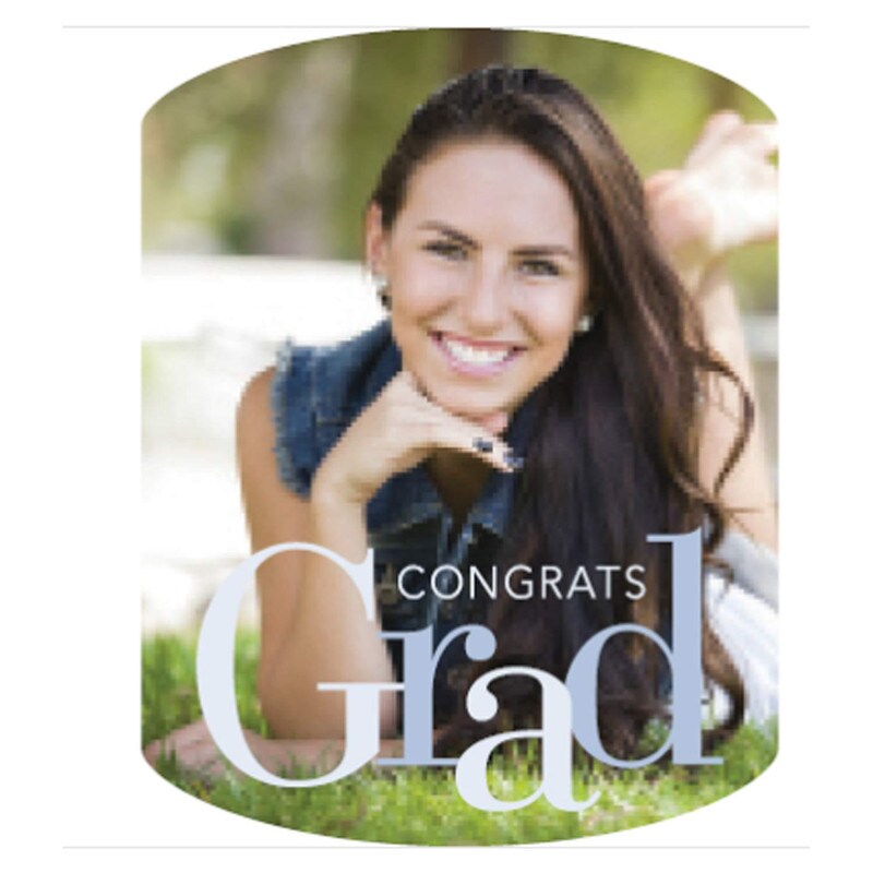 2 1/2&#x22; Custom Photo Congrats Grad Mint Tins 24 Pieces