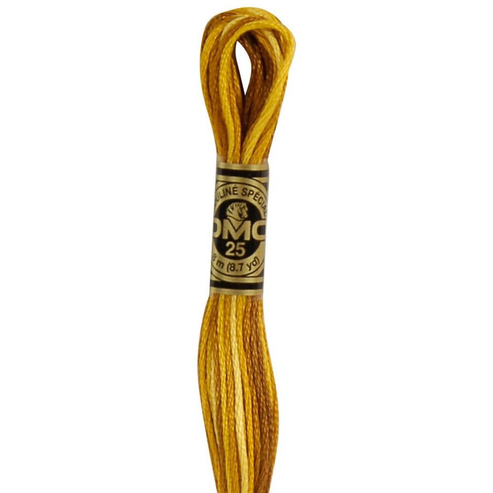 DMC Embroidery Floss, 6-Strand - Variegated Mustard #111