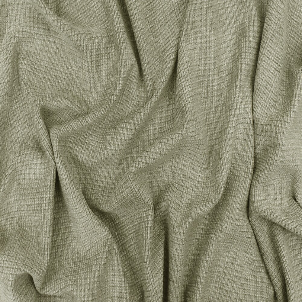 Olive Gray Texture Stretch Poly Bedford Corduroy-Like Knit Fabric By the Yard