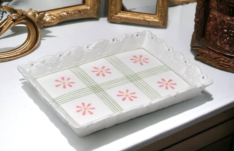 Ceramic Small Tray, Home Décor, Gift for Her, Gift for Mom, Kitchen Décor