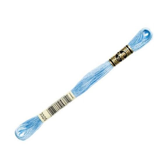 DMC 3325 Light Baby Blue - Six Strand Embroidery Cotton 8.7 Yards