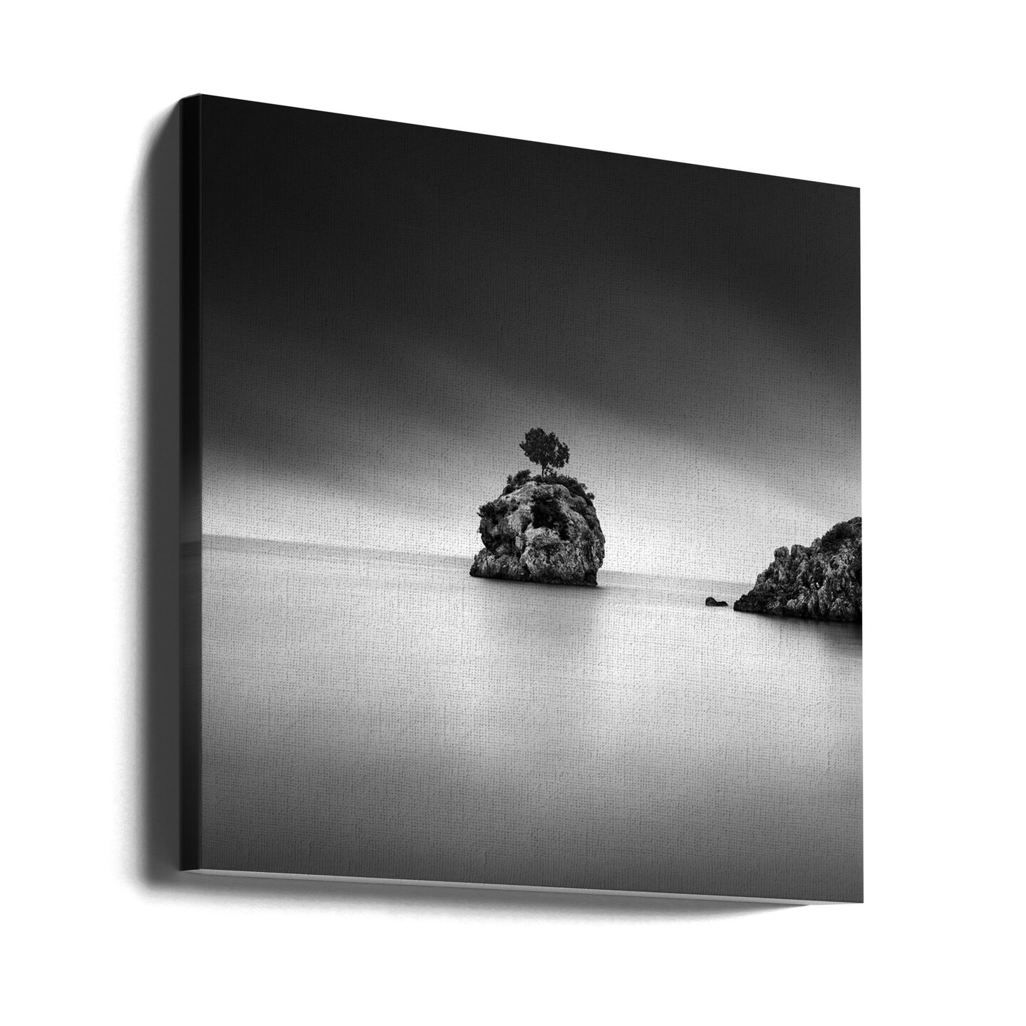 A Piece of Rock 32 Square Canvas Art | Modern Home Wall Decor 24x24 Canvas - Corporate Office Art