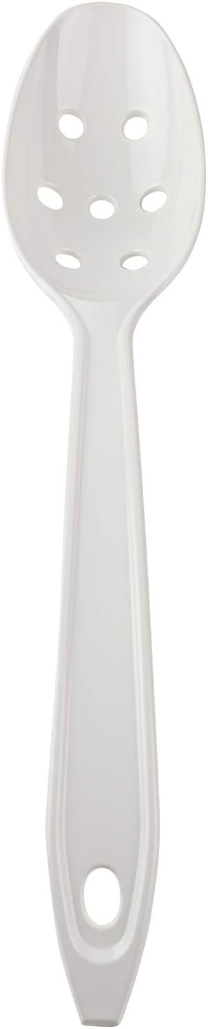 Hutzler LOPOL Reinforced Nylon Straining Spoon - White